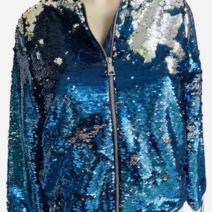 Nickelodeon JoJo’s siwa closet flip sequin bomber jacket